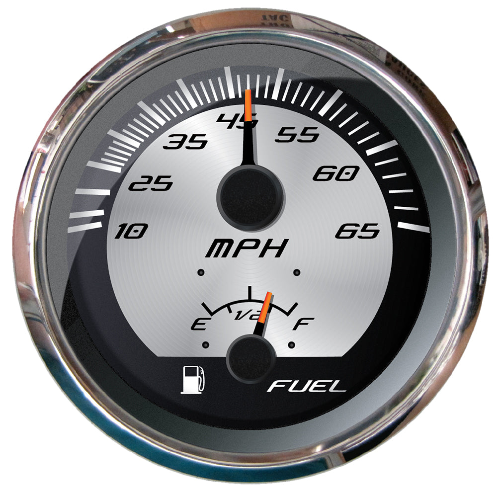Faria 22015 Platinum 4" Multi-Function - Speedometer Fuel