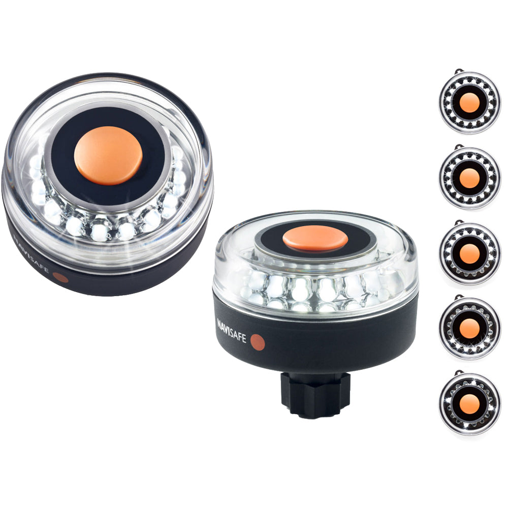 Navisafe 055-1 Navilight All-White 5 Mode 360 2NM w/RAILBLAZA Base