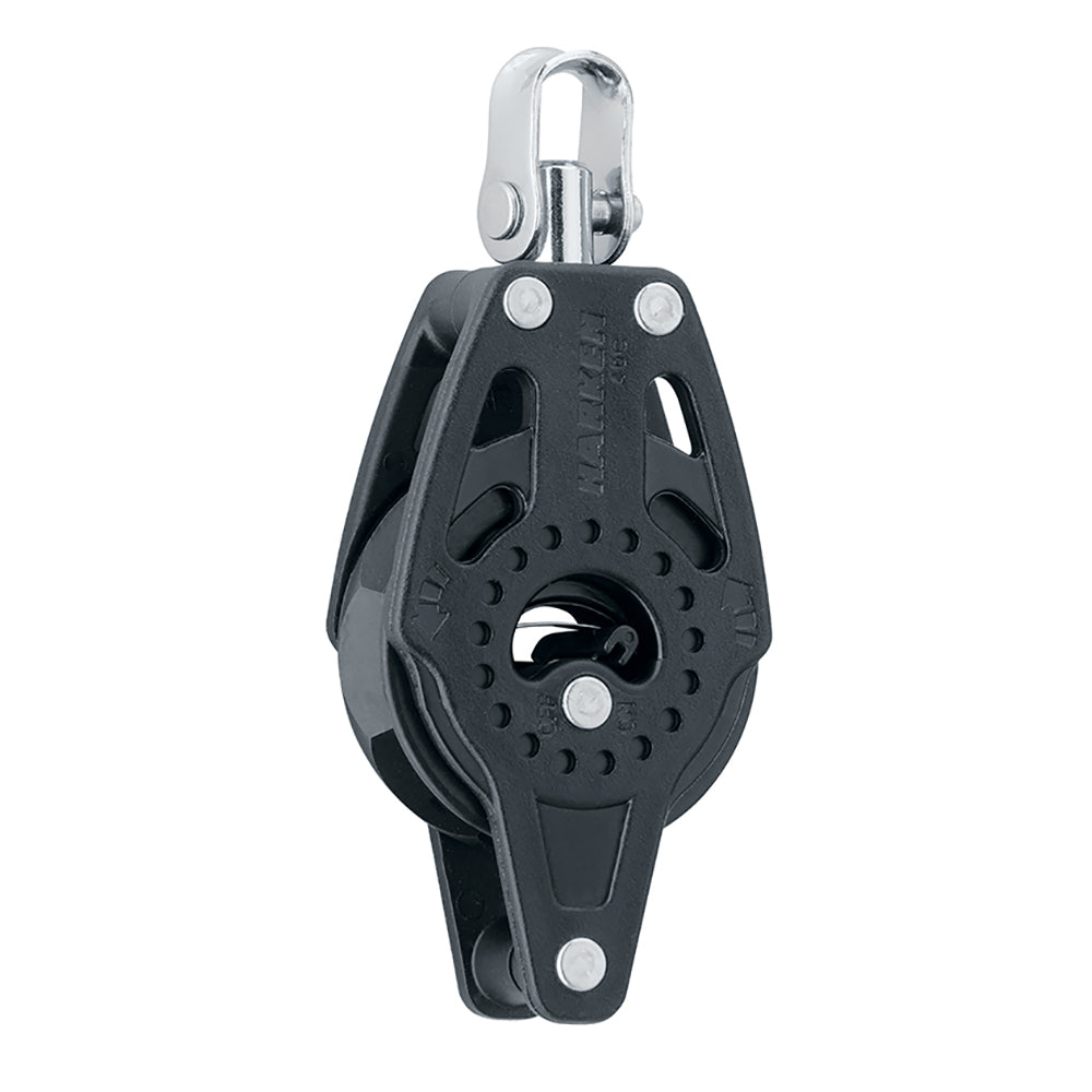 Harken 2609 40mm Carbo Single Ratchet Block w/Swivel Becket