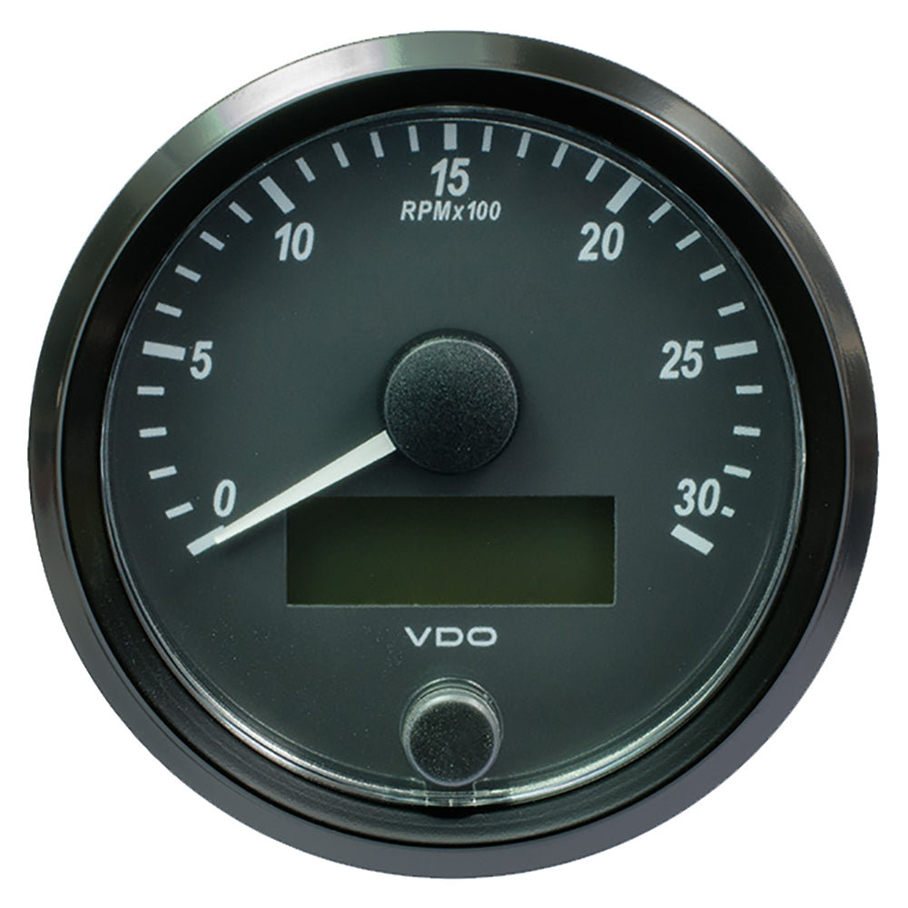 VDO A2C3832980030 SingleViu 80mm (3-1/8") Tachometer - 3000 RPM