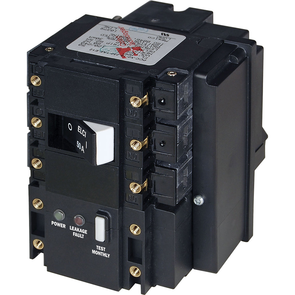 Blue Sea 3104 C-Series ELCI Main Circuit Breaker - 120/240V AC 50A