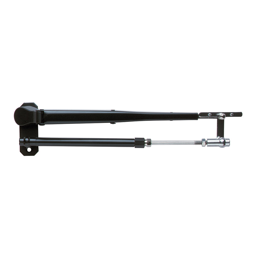 Marinco 33032A Wiper Arm, Deluxe Black Stainless Steel Pantographic - 12"-17" Adjustable