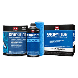 SEM M25650 GripTide Non-Skid Deck Coating Kit - Midnight Black