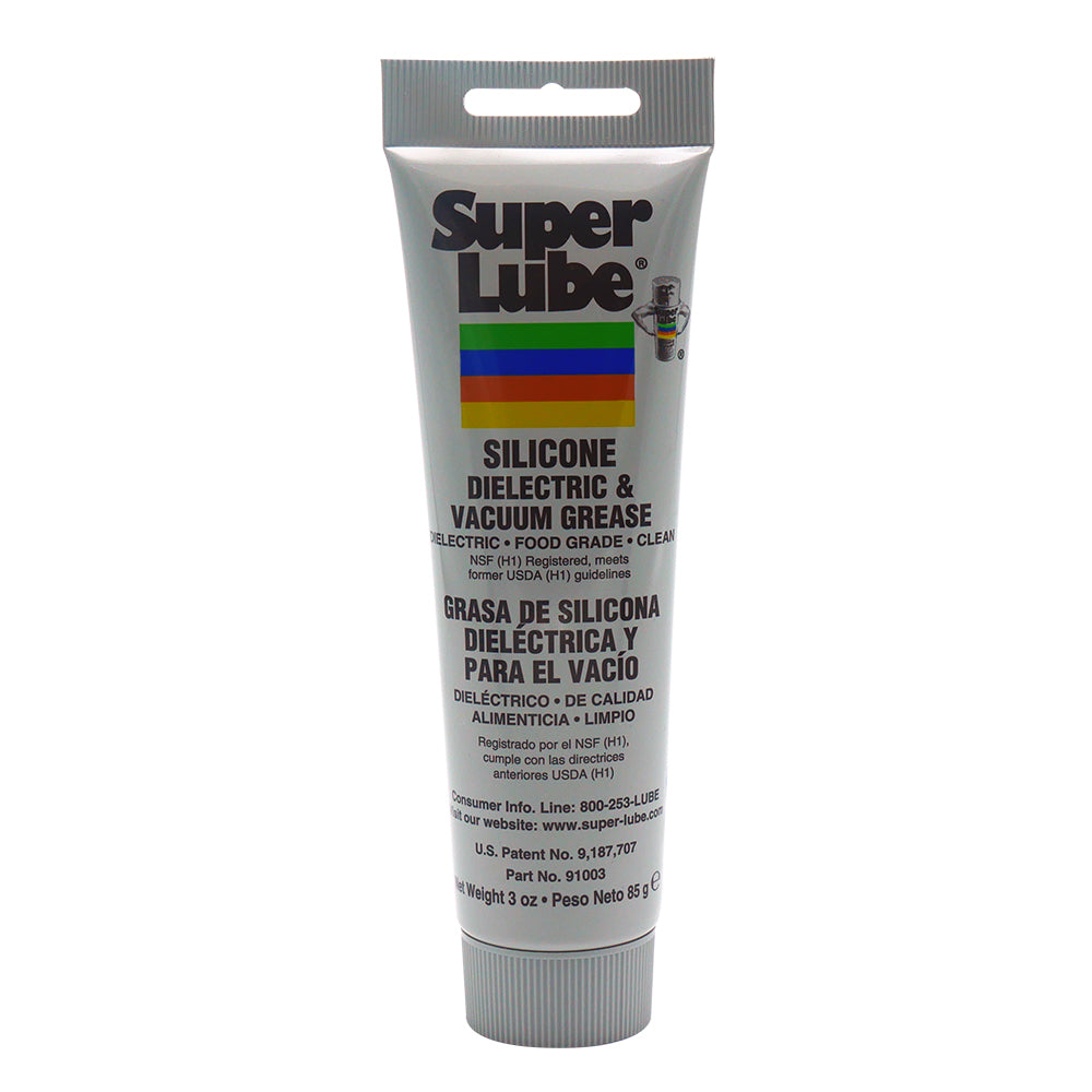 Super Lube 91003 Silicone Dielectric Vacuum Grease - 3oz Tube