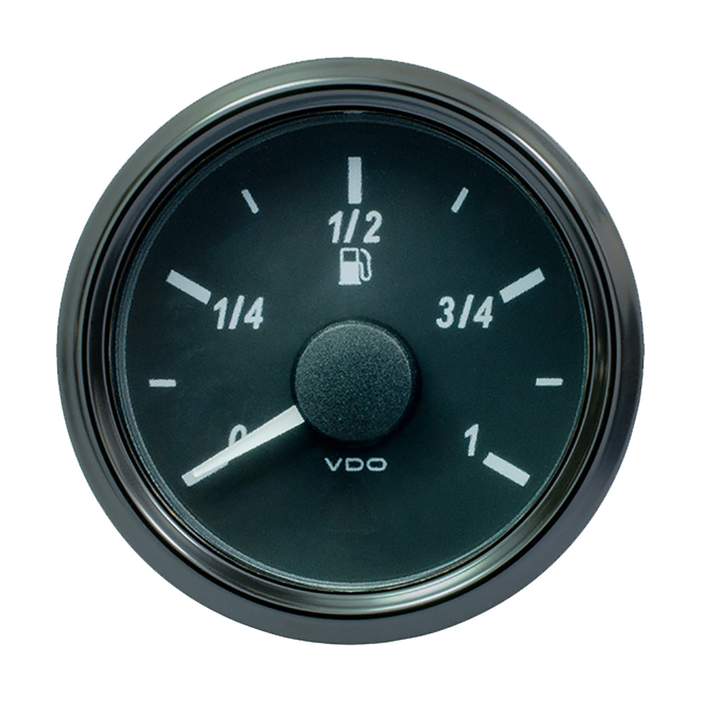VDO A2C3833100030 SingleViu 52mm (2-1/16") Fuel Level Gauge - Euro - 3-180 Ohm