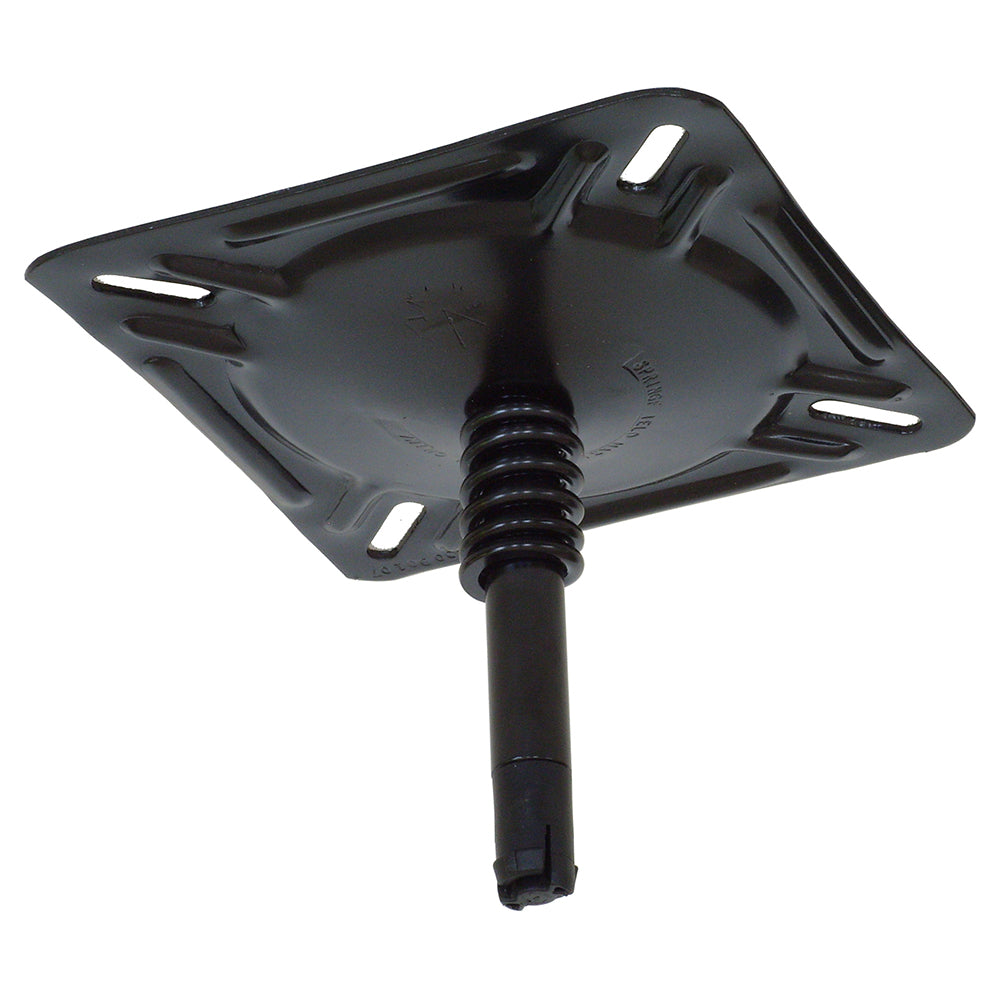 Springfield 1615201-EC KingPin 7" x 7" Seat Mount w/Spring - E-Coat Finish