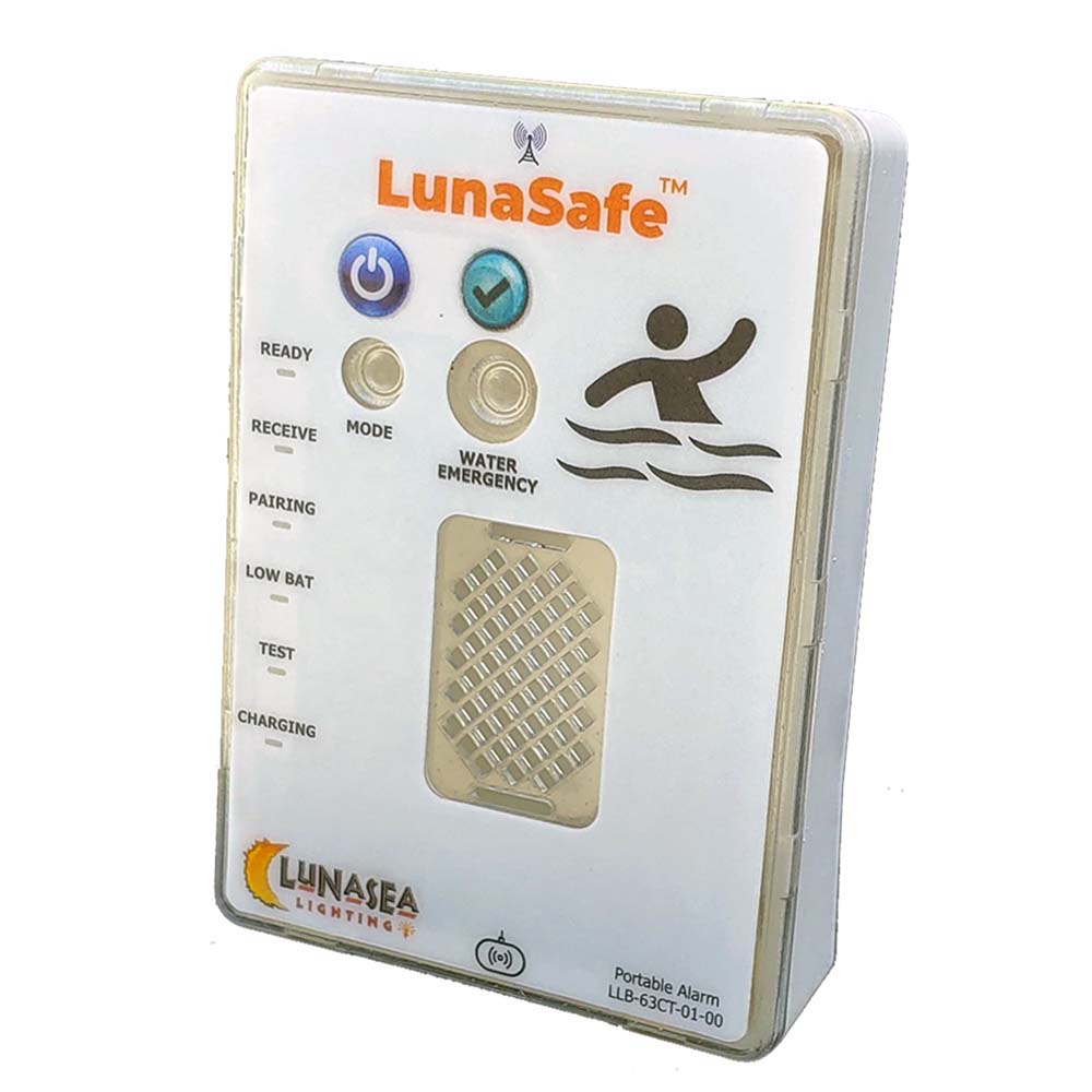 Lunasea LLB-63CT-01-00 Controller f/Audible Alarm Receiver w/Strobe Qi Rechargeable
