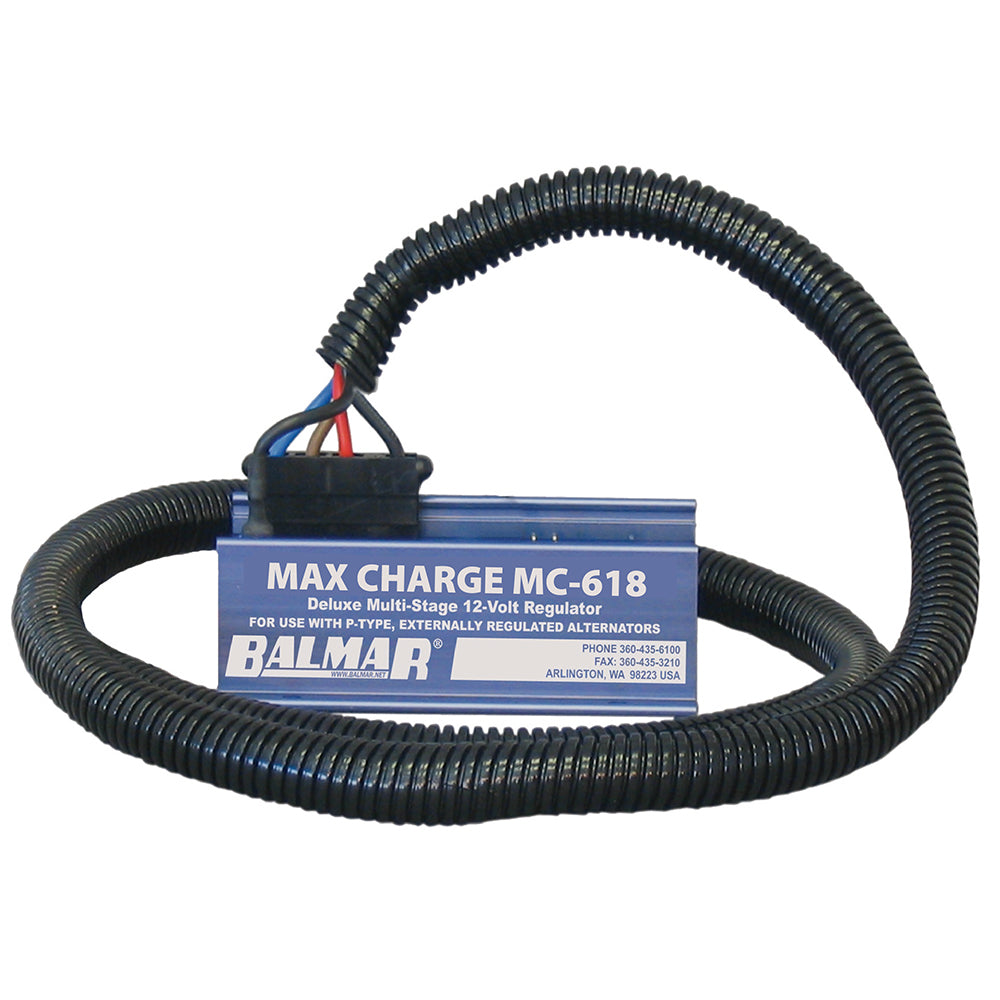 Balmar MC-618-H Max Charge MC-618 Regulator 12V w/Harness Multi-Stage