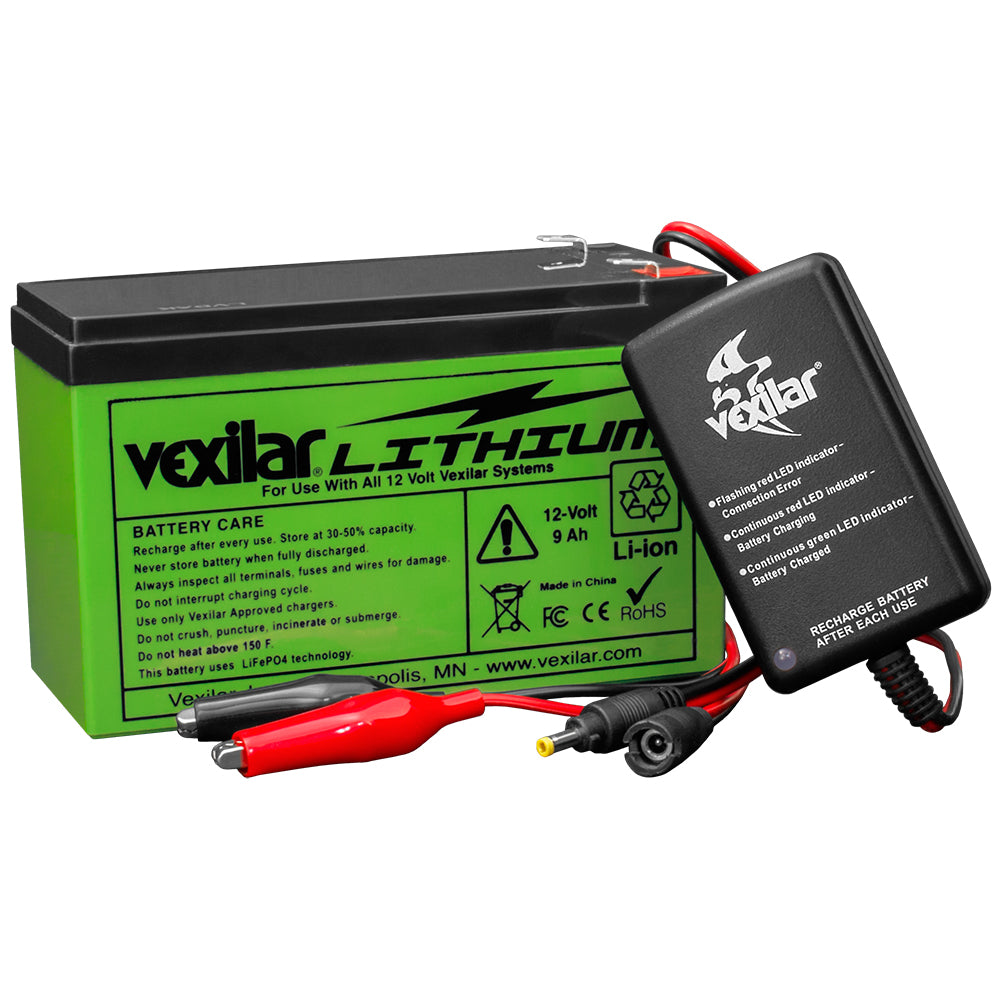Vexilar V-120L 12V Lithium Ion Battery Charger