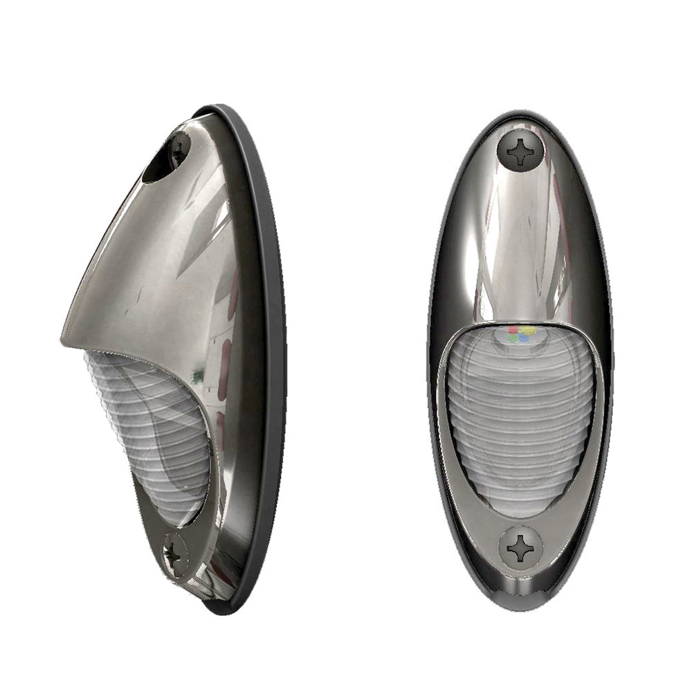 Lumitec 101670 Nautilus Piling Light - Spectrum RGBW/Warm White - Stainless Steel Housing