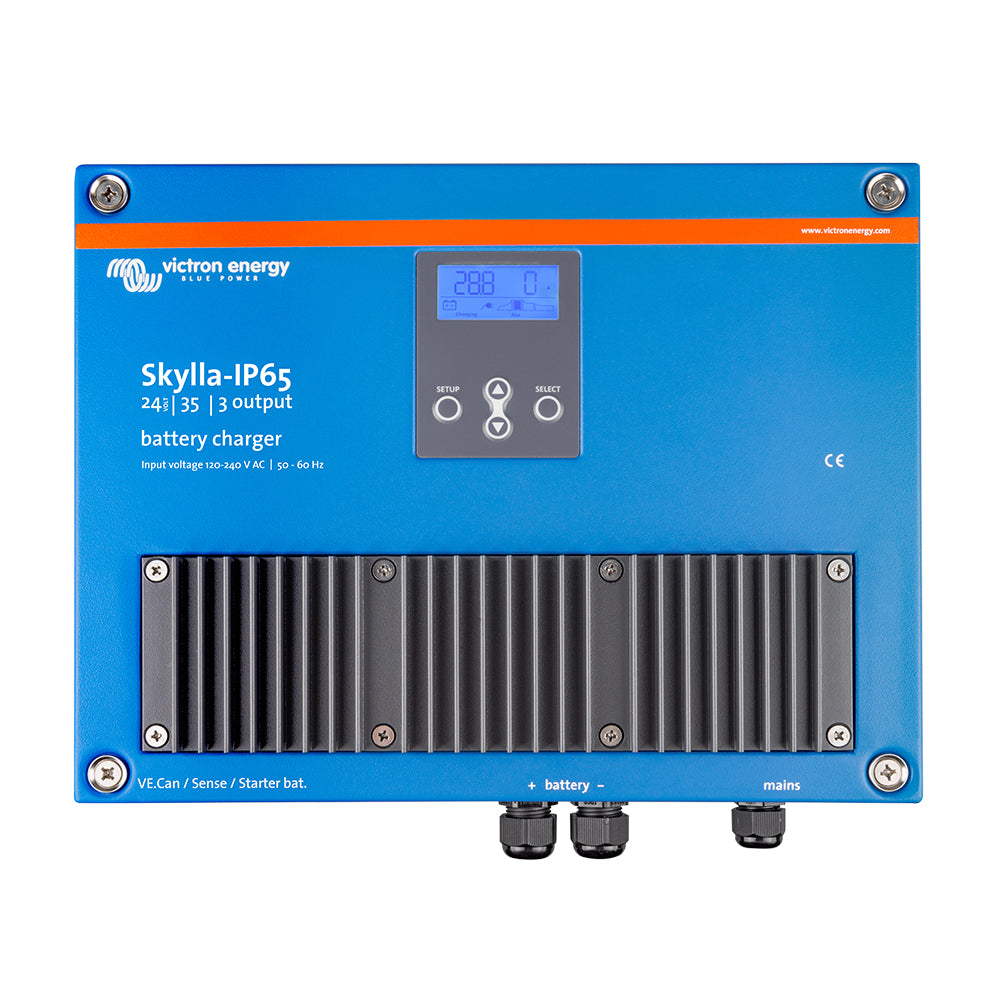 Victron SKY024035100 Skylla-IP65 24/35 3-Bank 120-240VAC Battery Charger