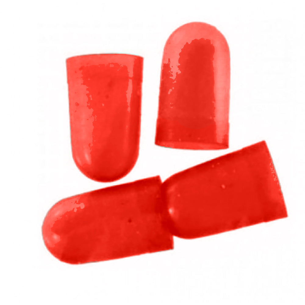 VDO 600-859 Light Diffuser f/Type D Peanut Bulb - Red - 4 Pack