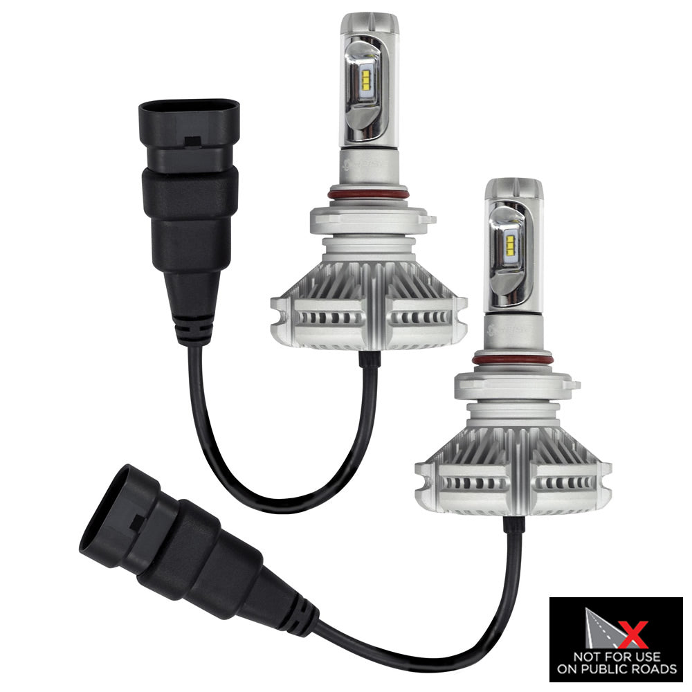 HEISE HE-H10LED H10 Replacement LED Headlight Kit - Single Beam