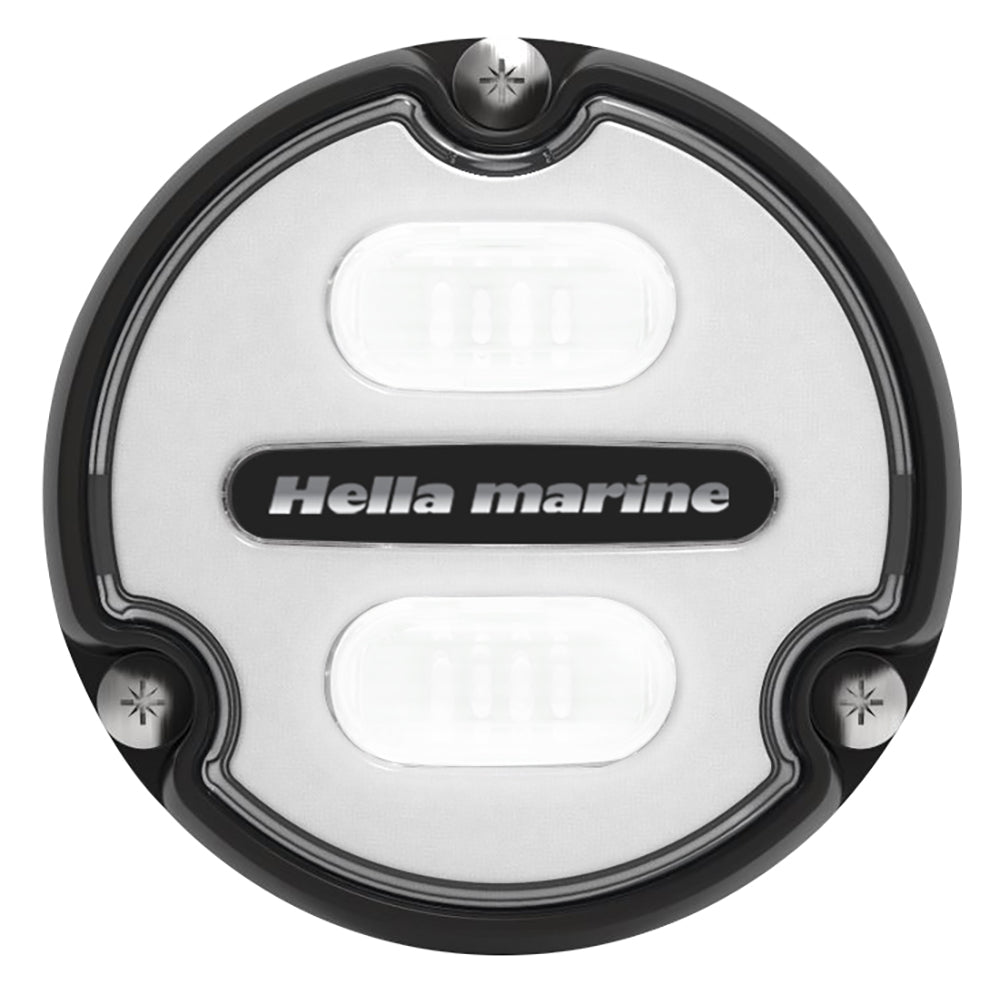 Hella Marine 016145-011 Apelo A1 Blue White Underwater Light - 1800 Lumens - Black Housing - White Lens
