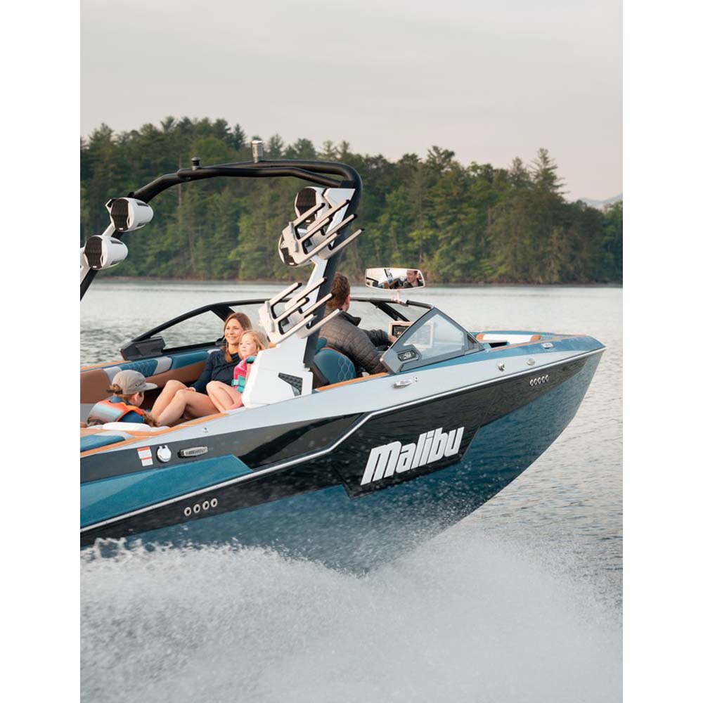 PTM Watersports P12848-100GR-MS VR-140 Elite Mirror Cover Combo - Titanium Grey