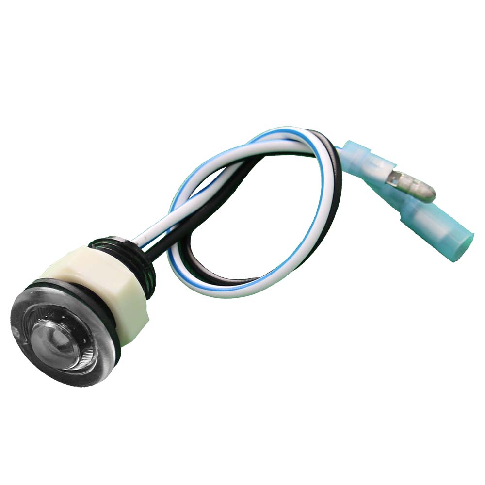 Innovative Lighting 011-E592-7 RGB Domed Bulkhead Light w/2 Wires - .156" Bullets