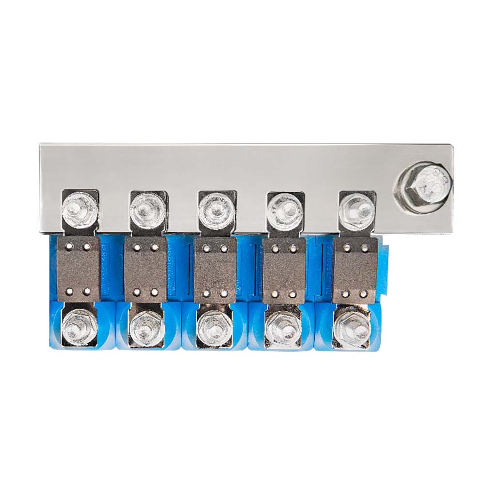 Victron CIP100400060 Busbar to Connect 5 Mega Fuse Holders - Busbar Only Fuse Holders Sold Separately