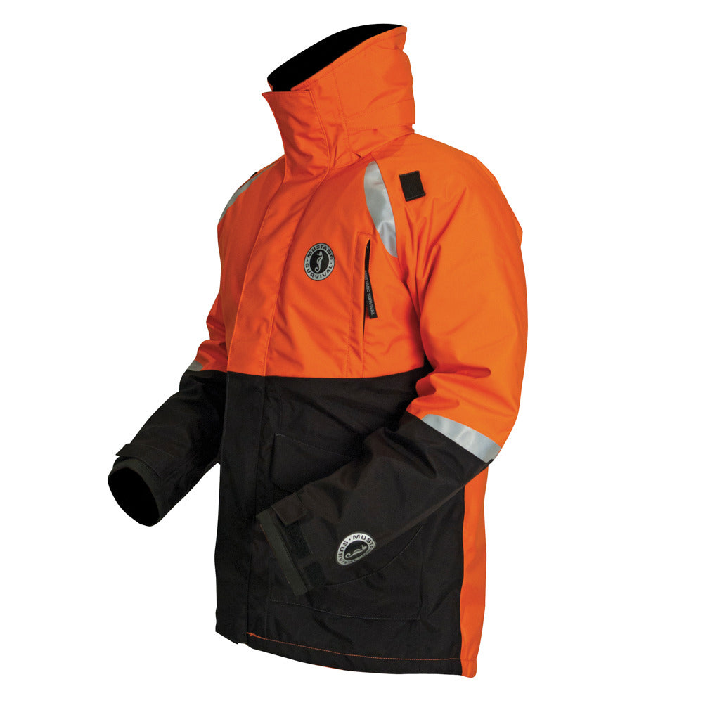 Mustang MC5446-33-XL-206 Catalyst Flotation Coat - Orange/Black - XL