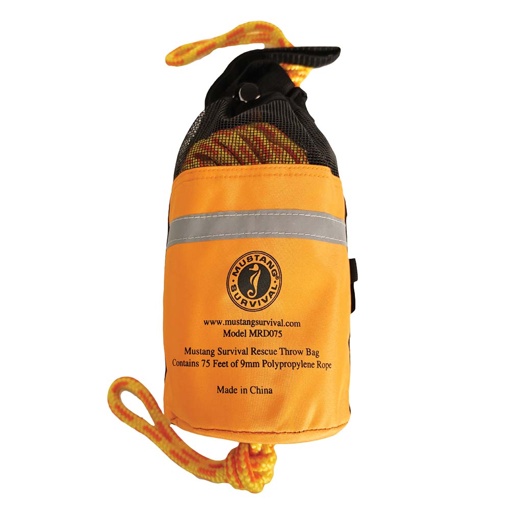 Mustang MRD075-0-0-215 Throw Bag - 75 Rope