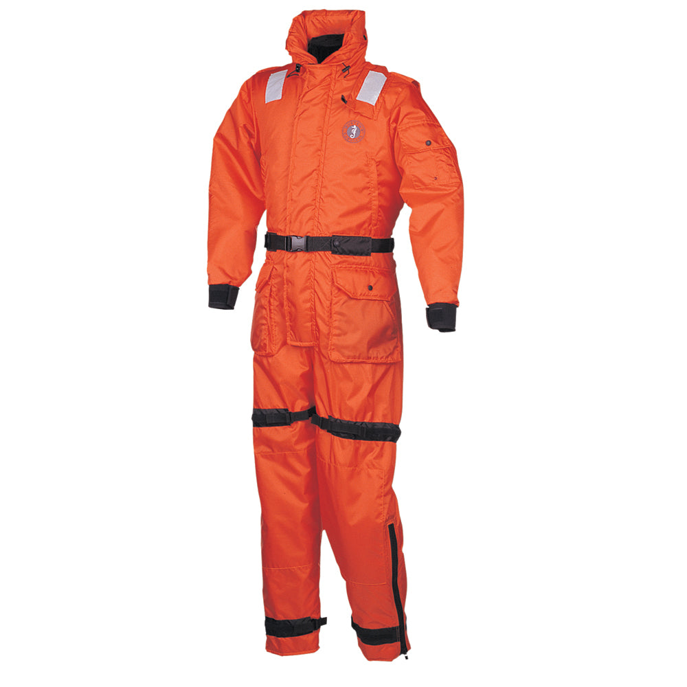 Mustang MS2175-2-XL-206 Deluxe Anti-Exposure Coverall Work Suit - Orange - XL