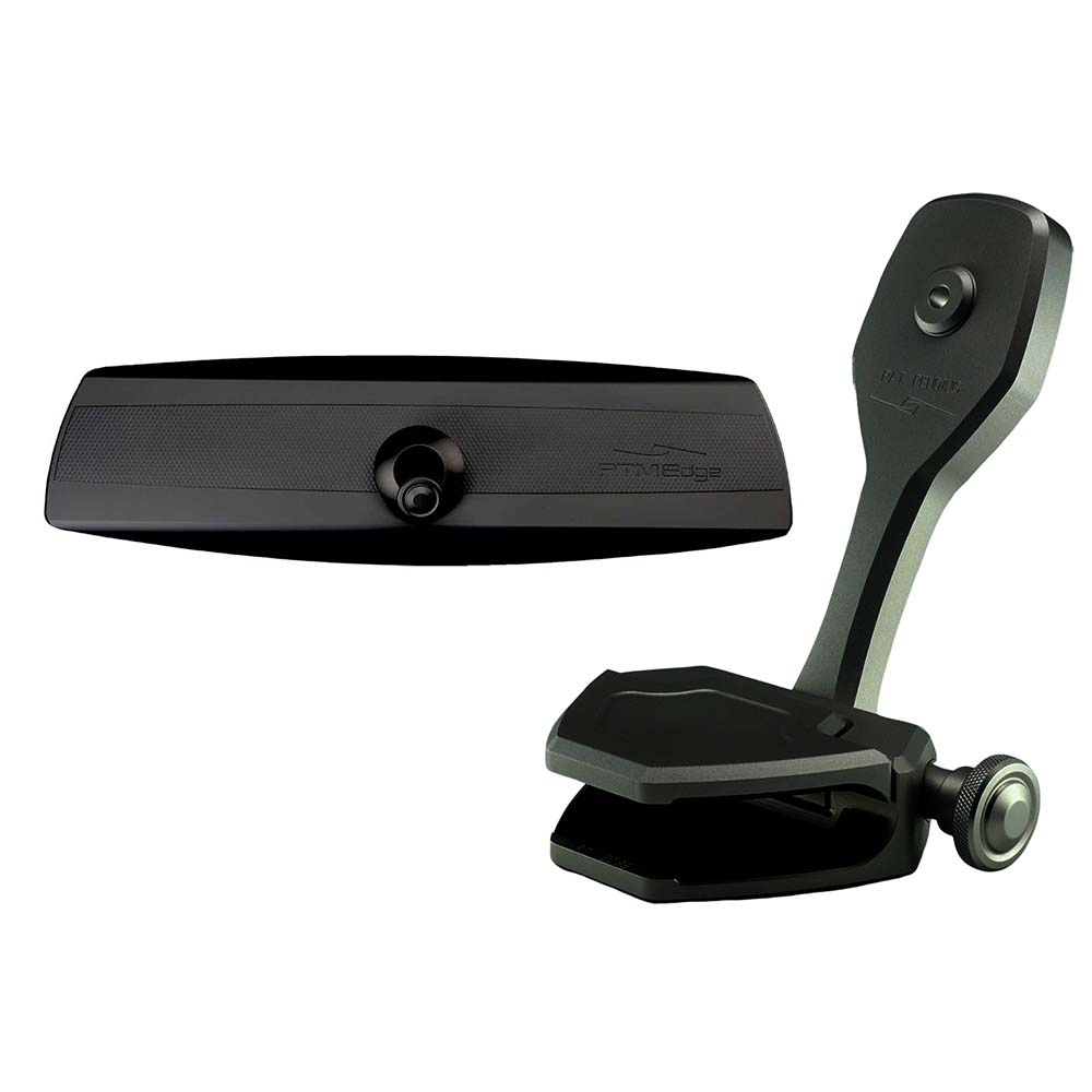PTM Watersports P12848-1300TEBBK Mirror/Bracket Kit w/VR-140 Elite Mirror ZXR-300 (Black)
