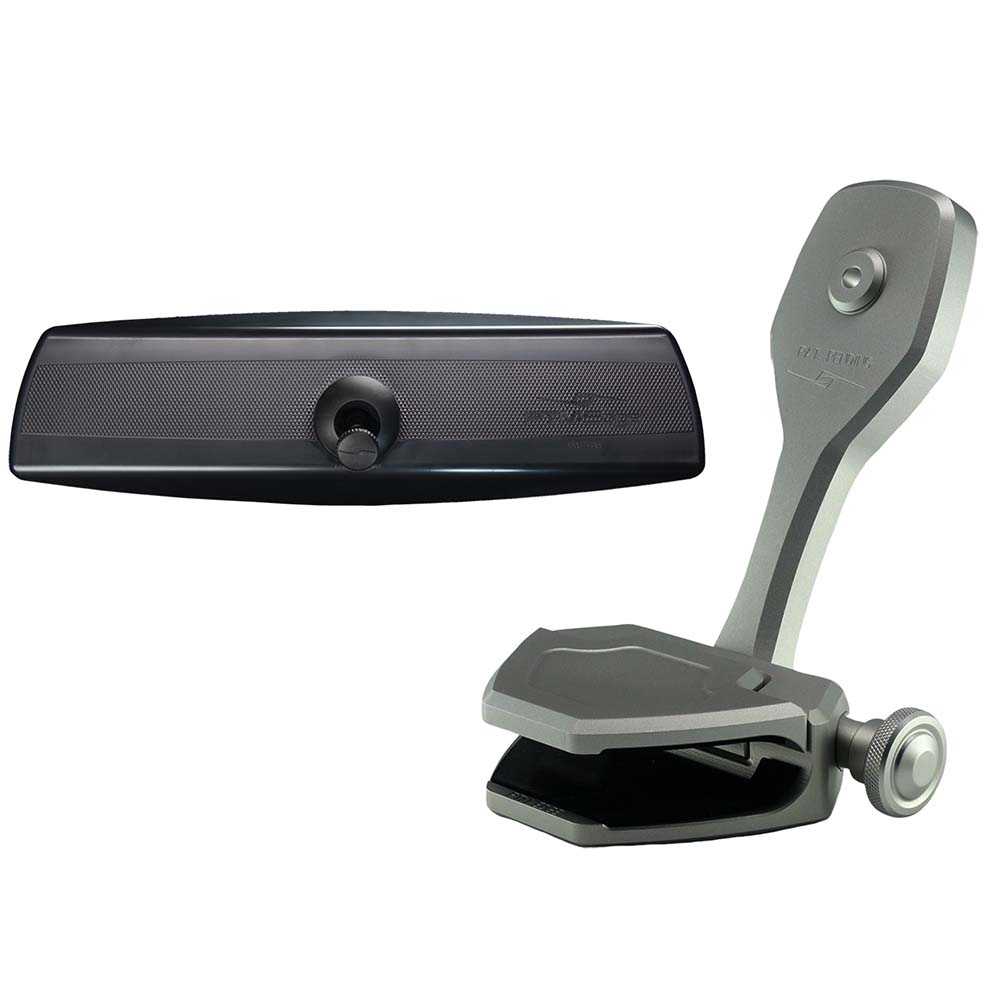 PTM Watersports P12848-2300TEBGR Mirror/Bracket Kit w/VR-140 PRO Mirror ZXR-300 (Titanium Grey)