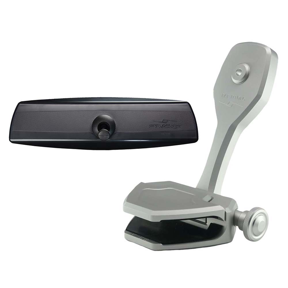 PTM Watersports P12848-2360TEBCL Mirror/Bracket Kit w/VR-140 PRO Mirror ZXR-360 (Silver)