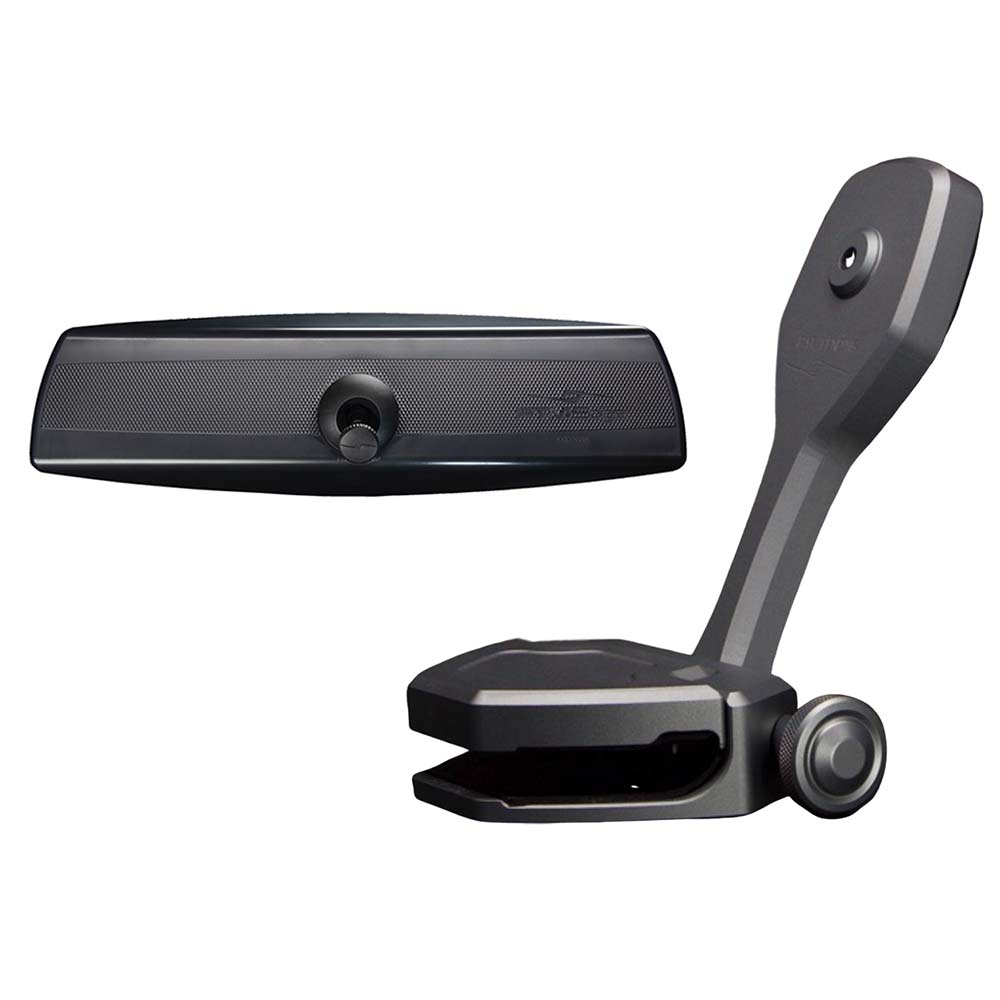 PTM Watersports P12848-2360TEBGR Mirror/Bracket Kit w/VR-140 PRO Mirror ZXR-360 (Titanium Grey)