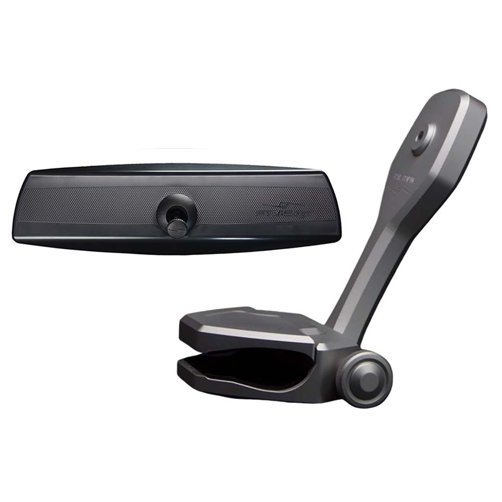 PTM Watersports P12848-2361TEBGR Mirror/Bracket Kit w/VR-140 PRO Mirror ZXR-361 (Titanium Grey)