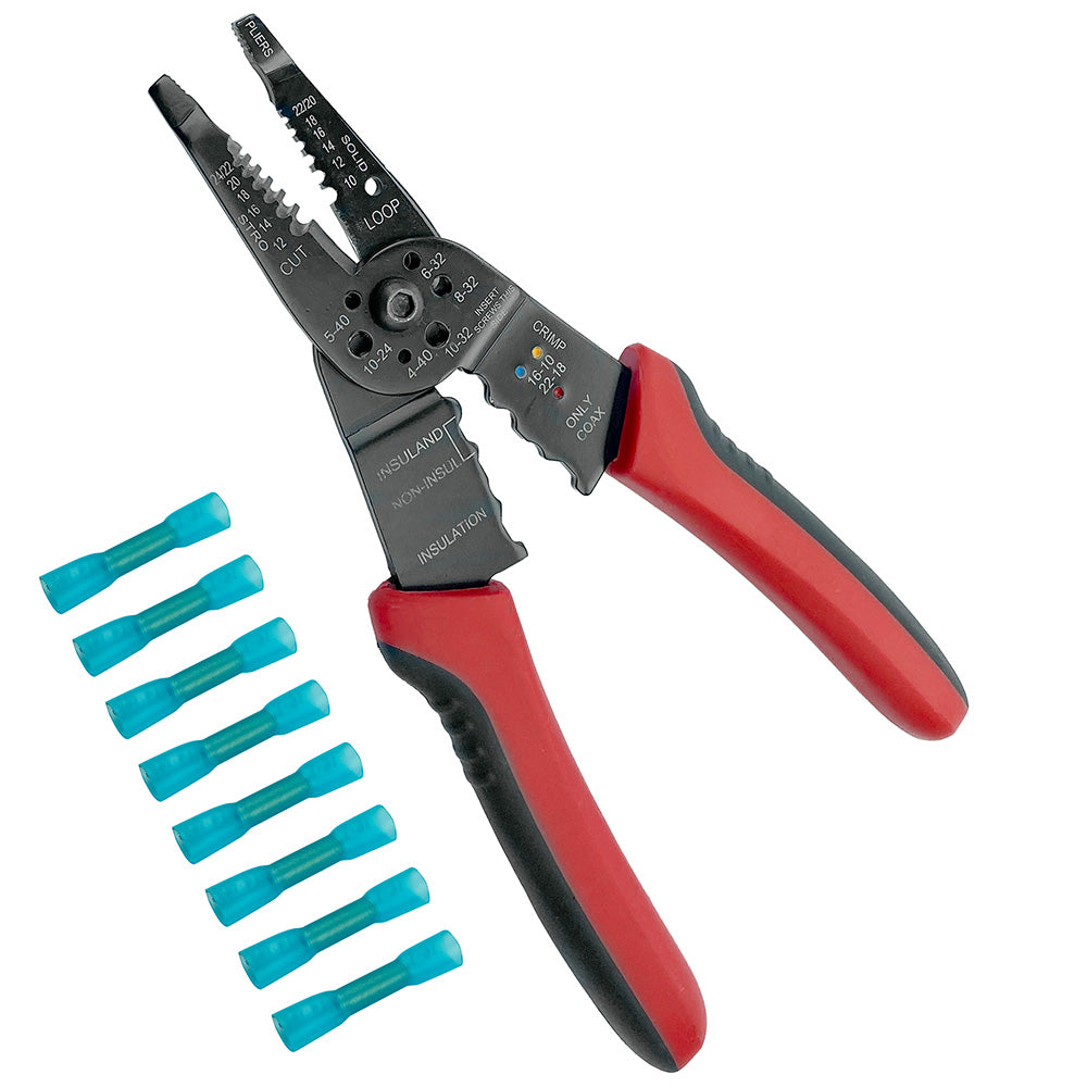 T-H Marine BE-EL-31643-DP Heat Shrink Kit w/6-In-1 Wire Tool Connectors