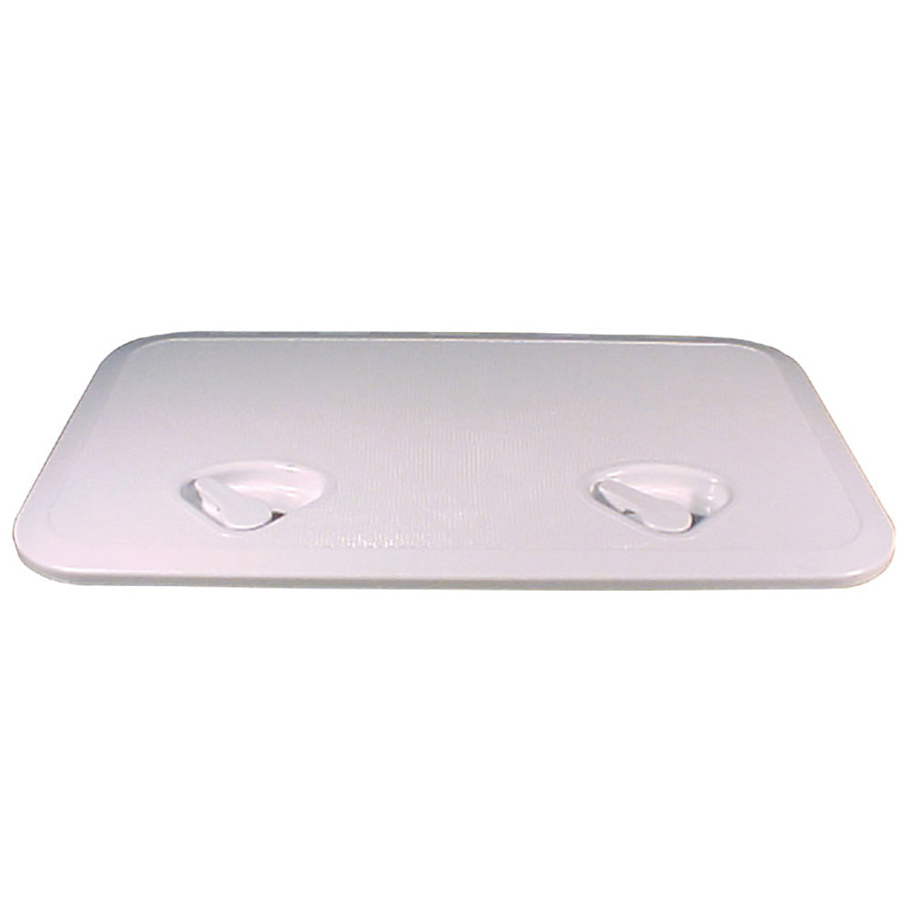 Beckson HT1424AW 14" x 24" Flush Hatch White - ASA Material - Acrylonitrile Styrene Acrylate