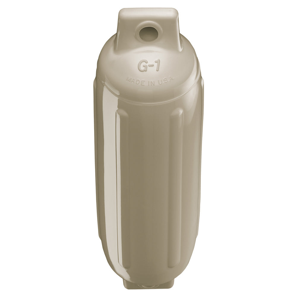 Polyform G-1 SANDWO G-1 Twin Eye Fender 3.5" x 12.8" - Sand