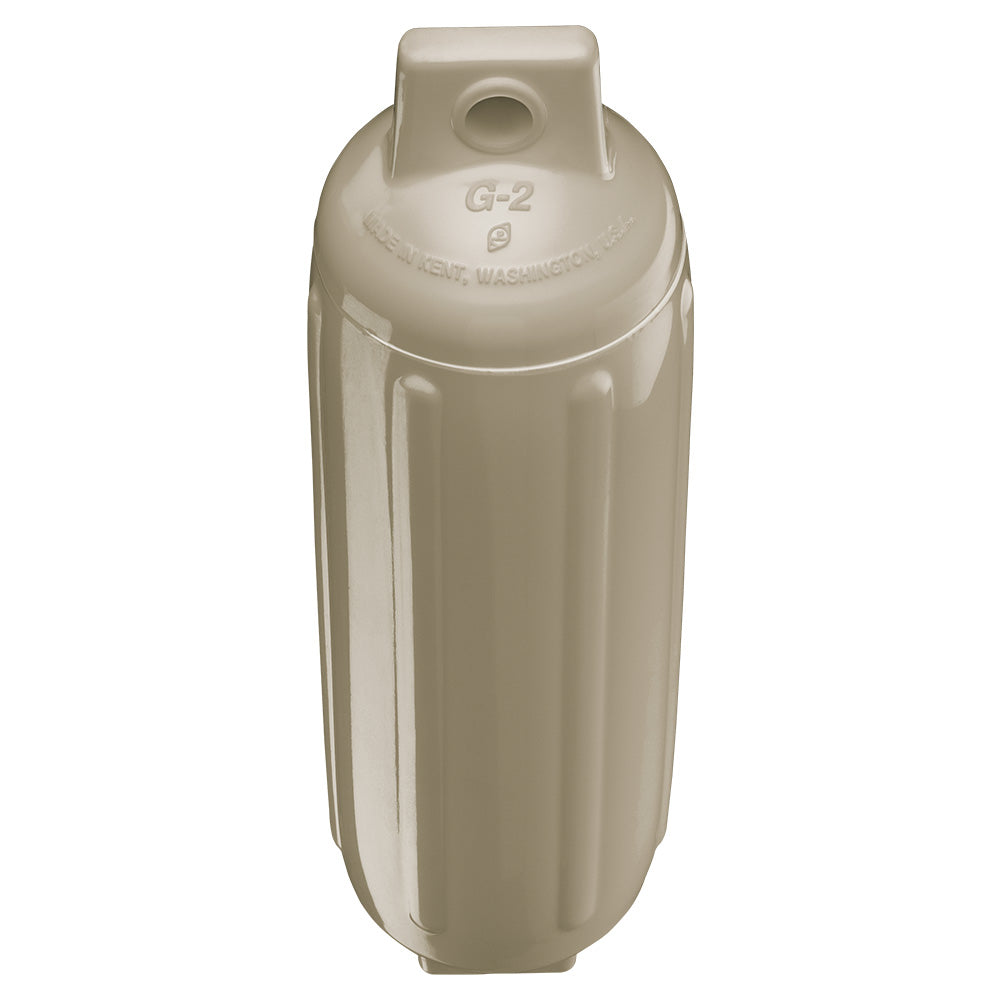 Polyform G-2 SANDWO G-2 Twin Eye Fender 4.5" x 15.5" - Sand