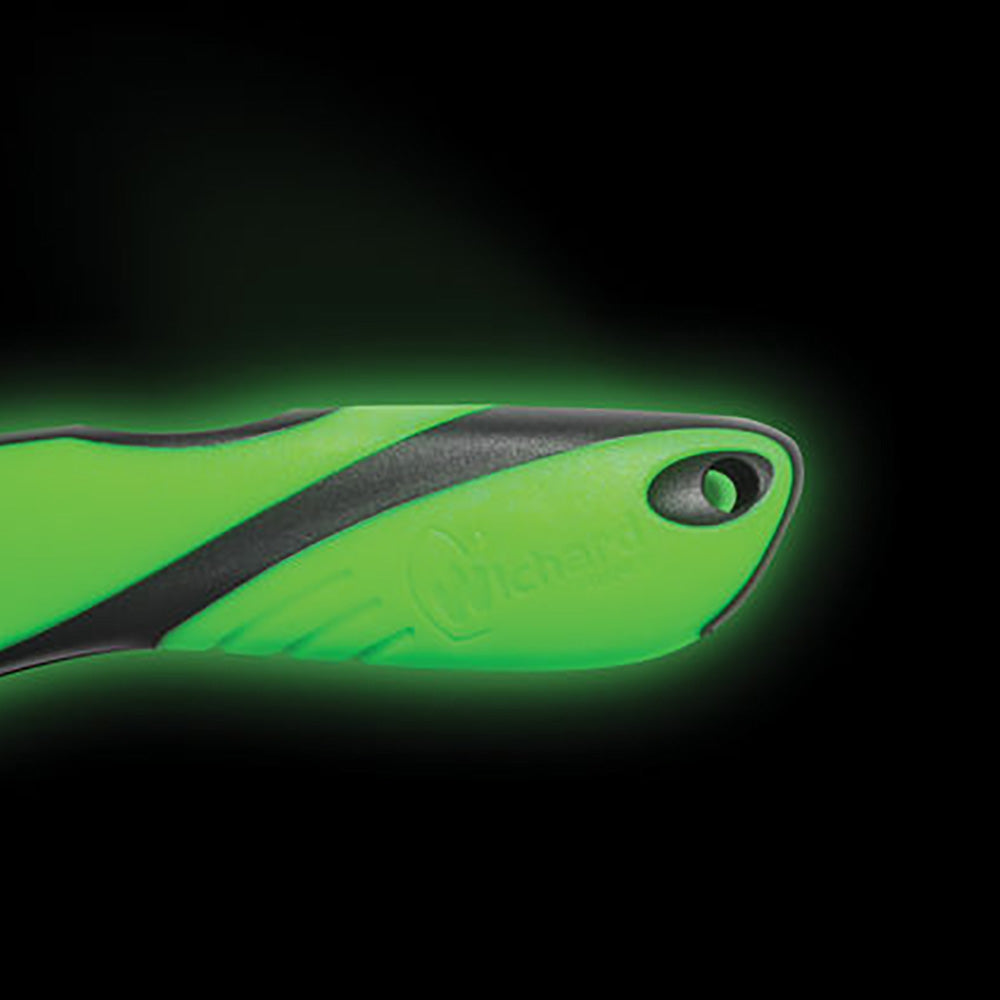 Wichard 10112W Offshore Knife - Single Serrated Blade - Fluorescent