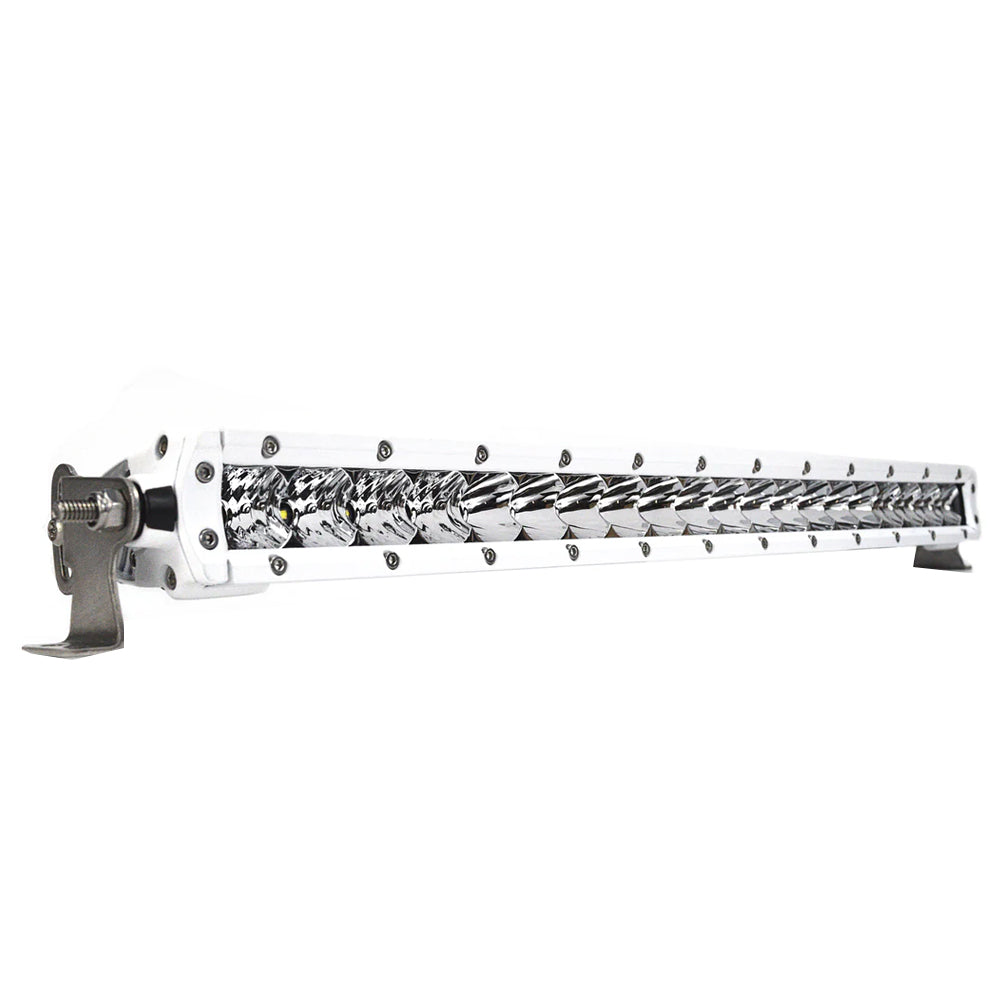 Black Oak 20CM-S5OS Pro Series 3.0 Single Row 20" LED Light Bar - Combo Optics - White Housing