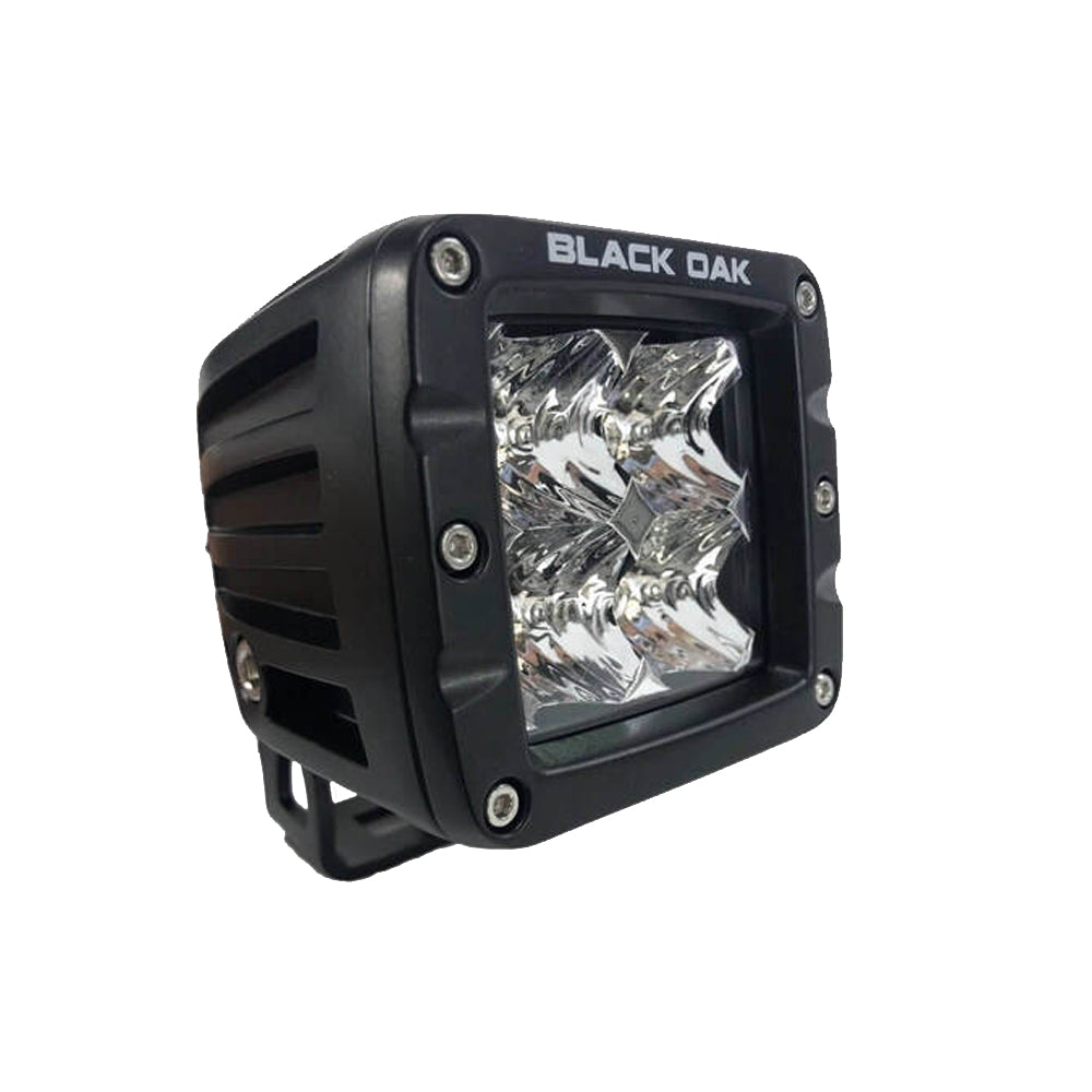 Black Oak 2S-POD10CR 2" LED Pod Light - Spot Optics - Black Housing - Pro Series 3.0