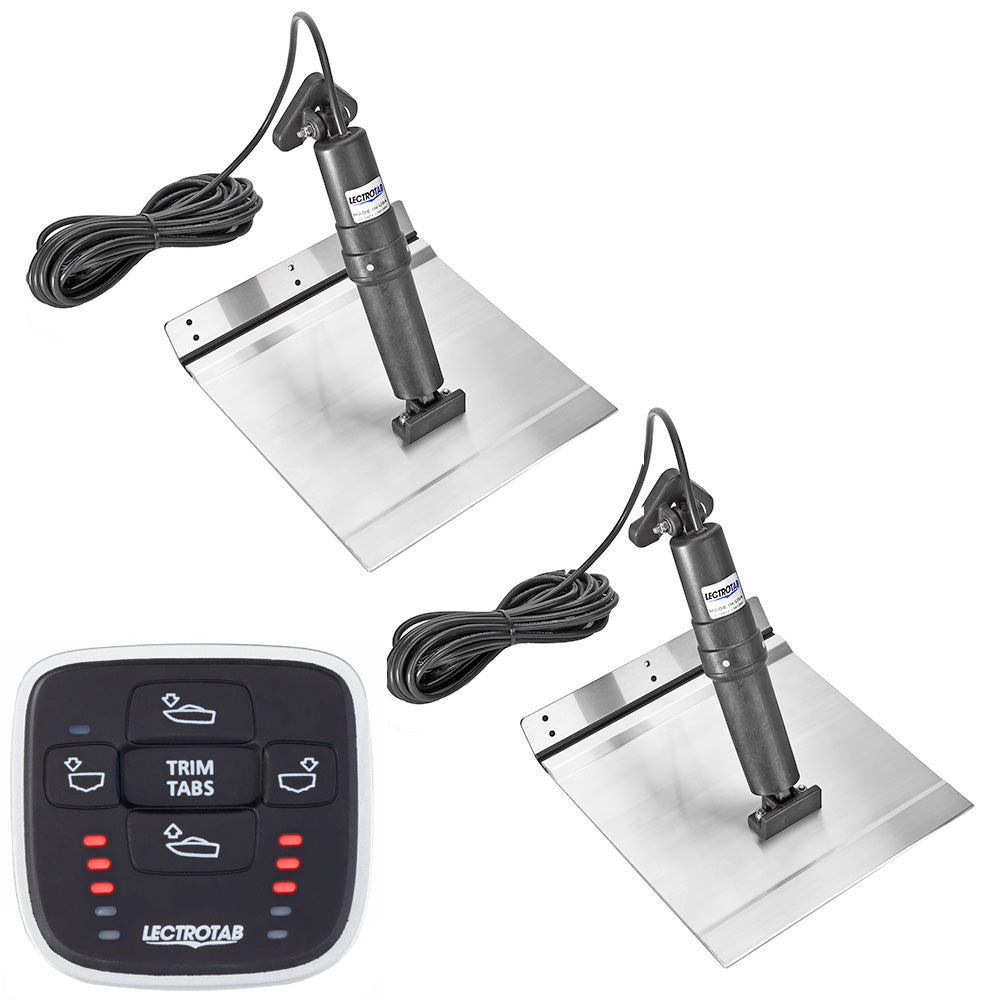 Lectrotab XKASML12X9A XKA Aluminum Alloy Trim Tab Kit w/MLC-1 Control - 12 x 9