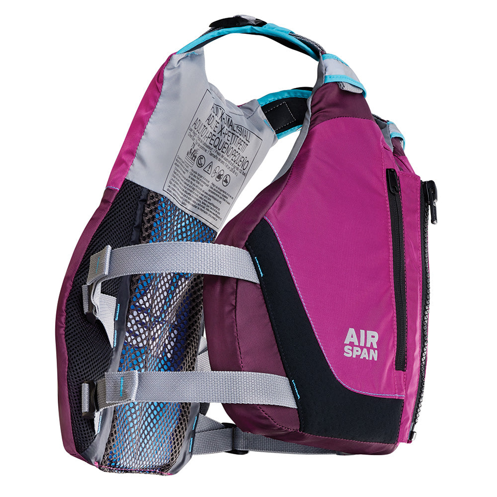 Onyx 123000-600-060-23 Airspan Breeze Life Jacket - XL/2X - Purple