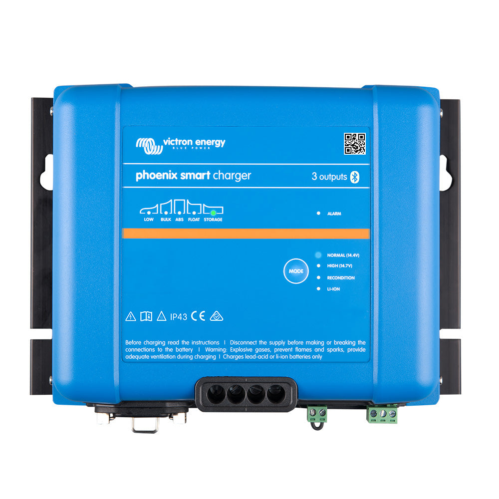 Victron PSC242553095 Phoenix Smart IP43 Charger 24/25 (3) 120-240VAC Requires 5-15P Mains Cord