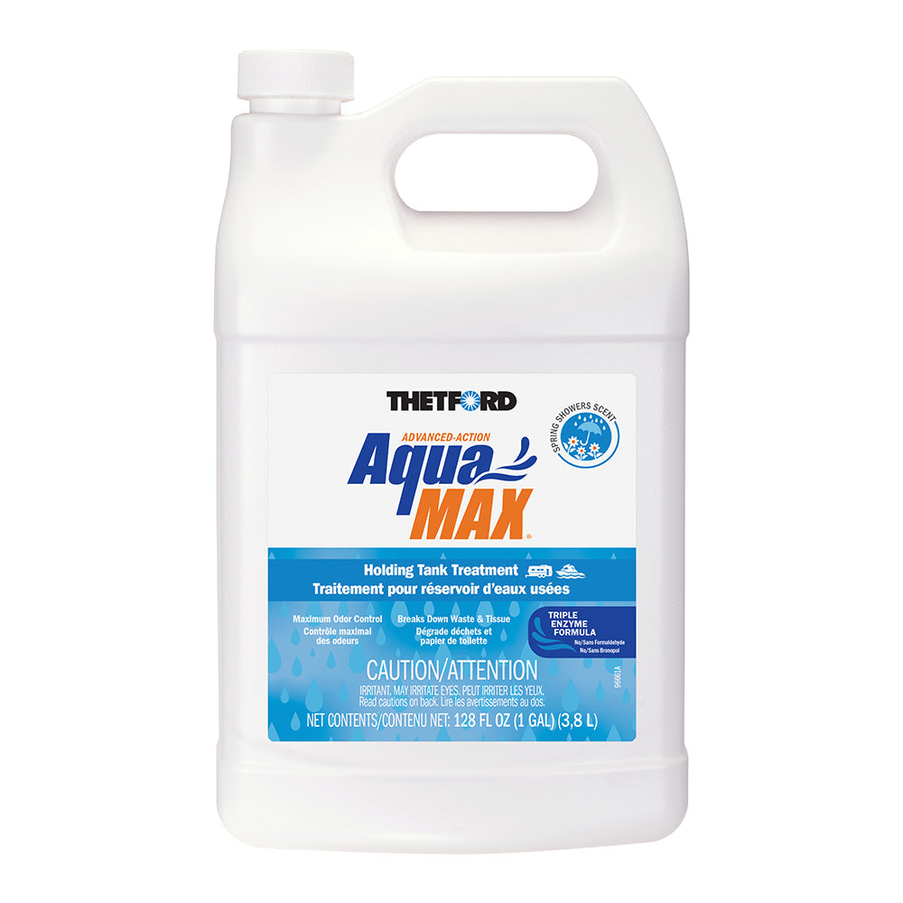 Thetford 96637 AquaMax Holding Tank Treatment - 1 Gallon - Spring Shower Scent