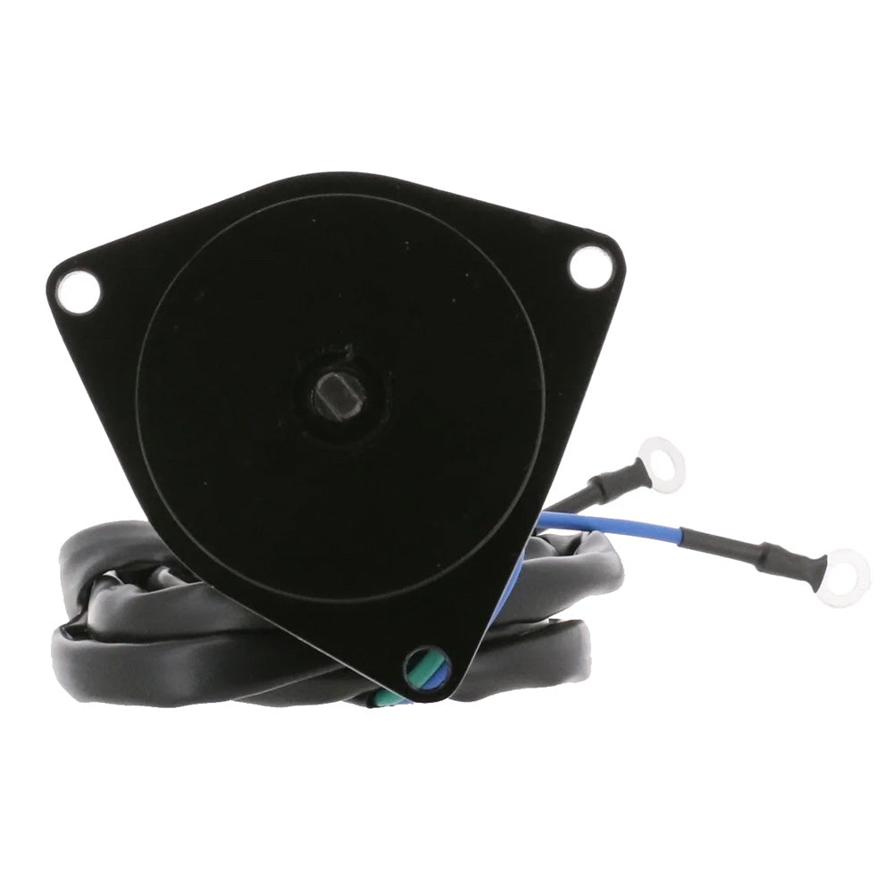 ARCO Marine 6260 Replacement Outboard Tilt Trim Motor - Yamaha, 2-Wire, 3 Bolt, Flat Blade Shaft