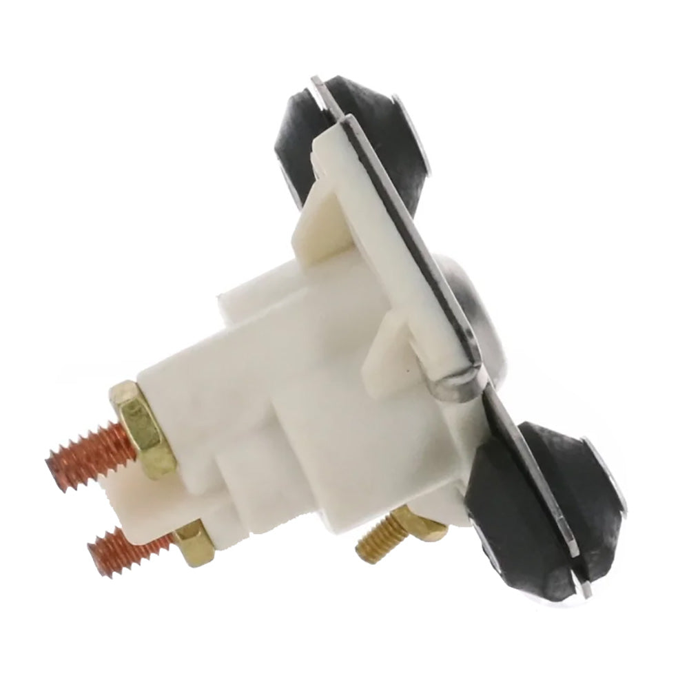 ARCO Marine SW097 Outboard Solenoid w/Flat Isolated Base White Housing