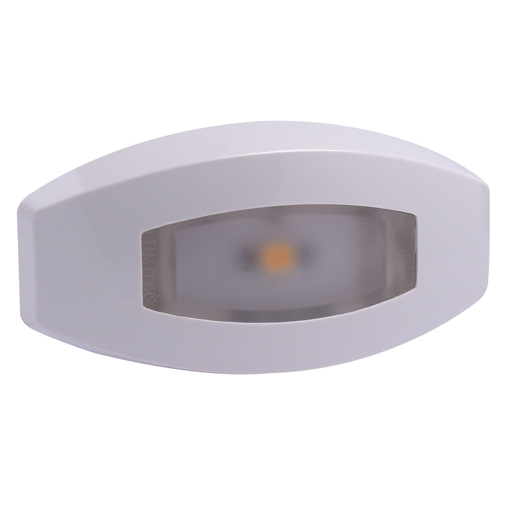 Lumitec 101763 Fiji Courtesy Light - White Housing - Direct RGBW Lights - 4-Pack