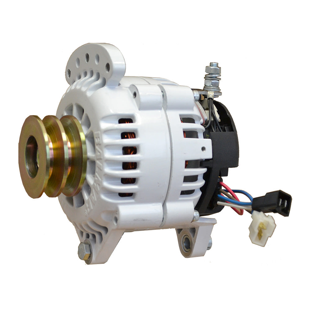 Balmar 60-100-DV Alternator 100 AMP 12V 3.15" Dual Foot Saddle Pulley w/Isolated Ground