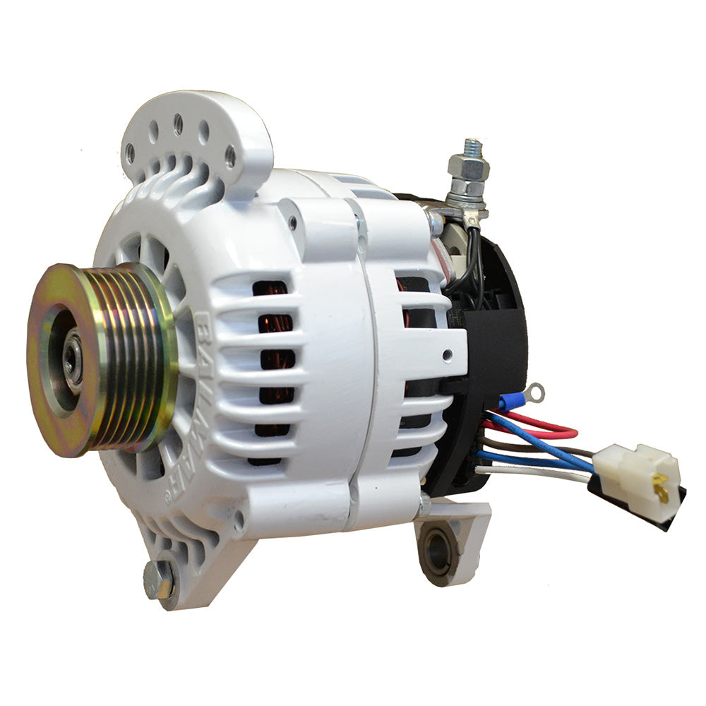 Balmar 604-120-K6 Alternator 120 AMP 12V 4" Dual Foot Saddle K6 Pulley w/Isolated Ground