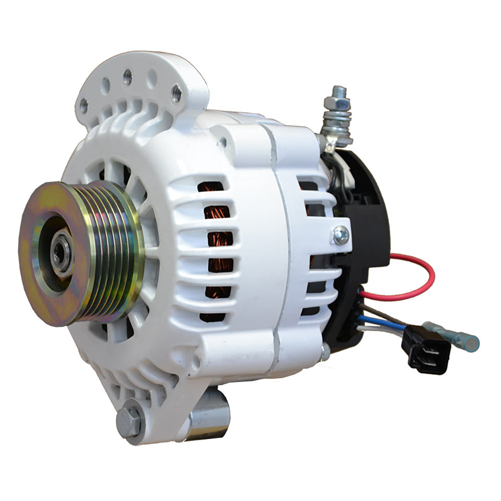Balmar 621-100-K6 Alternator 100 AMP 12V 1-2" Single Foot Spindle Mount K6 Pulley w/Isolated Ground
