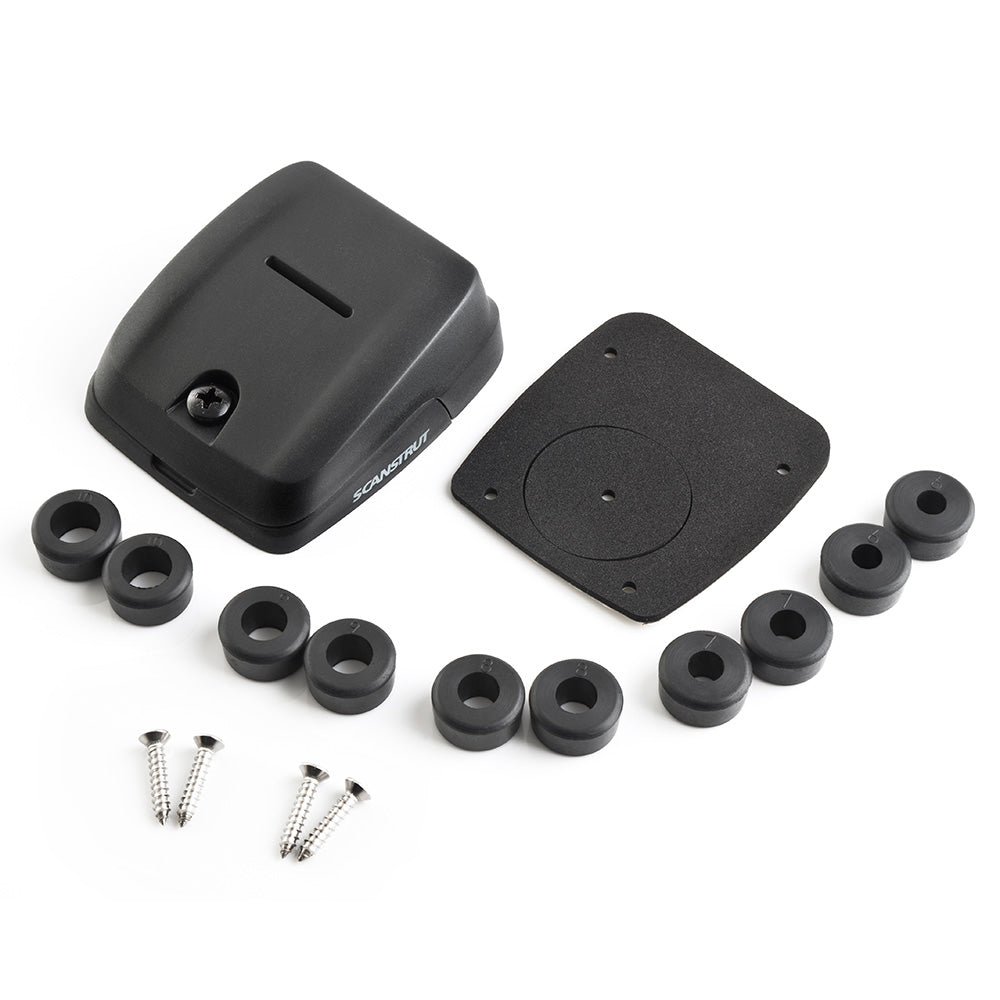 Scanstrut DS-HD10-BLK Horizontal Double Cable Seal - Black