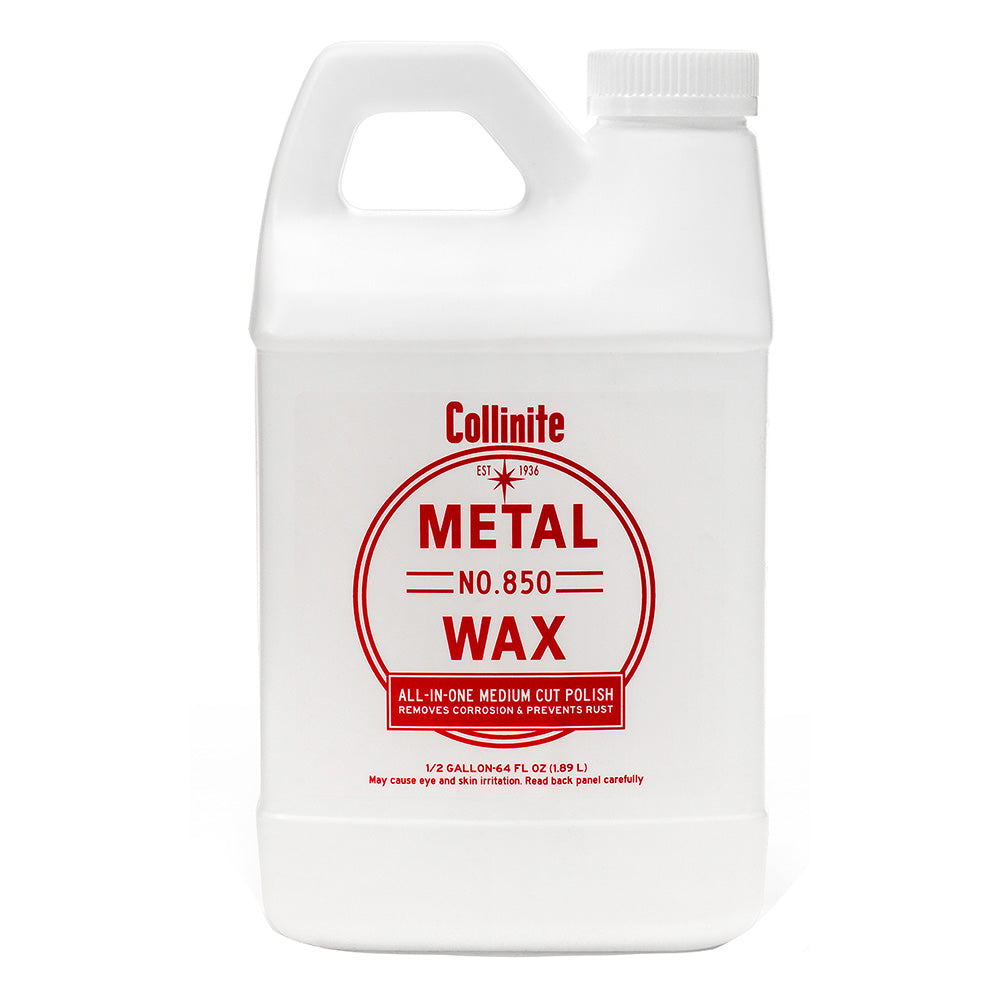 Collinite 850-64OZ 850 Metal Wax - Medium Cut Polish - 64oz