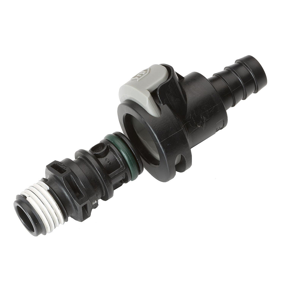 Attwood 8838US6 Universal Sprayless Connector - Male Female