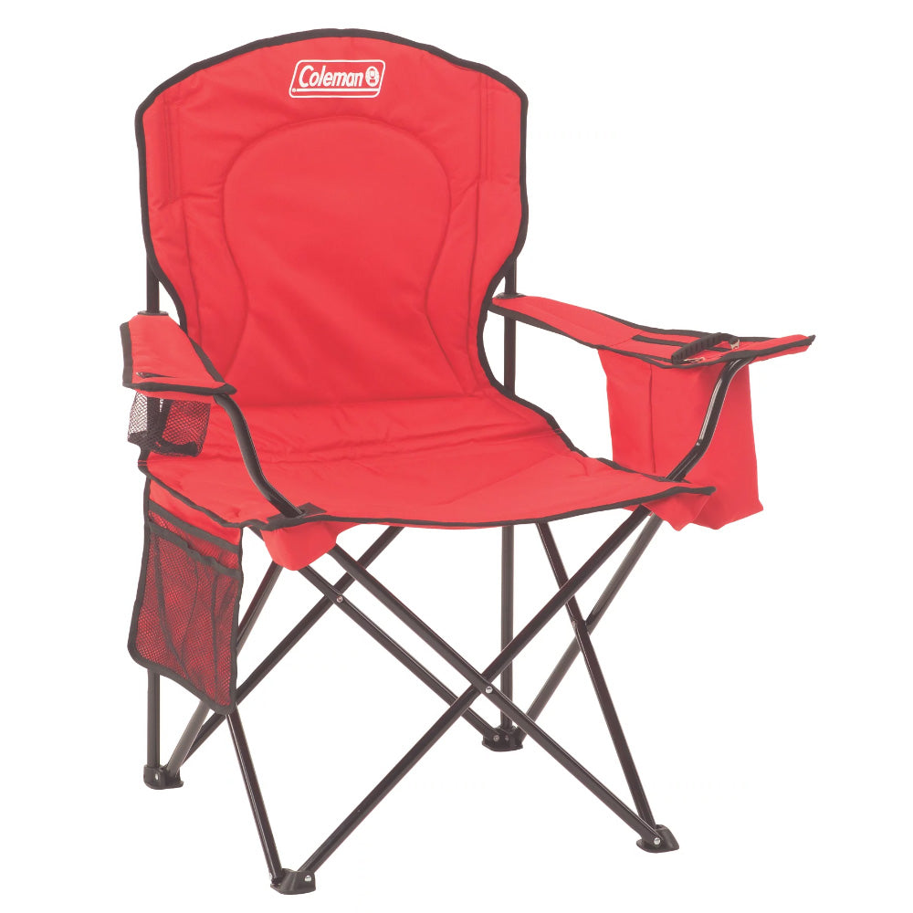 Coleman 2000035686 Cooler Quad Chair - Red